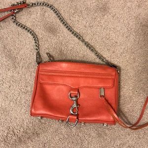 Rebecca minkoff red crossbody